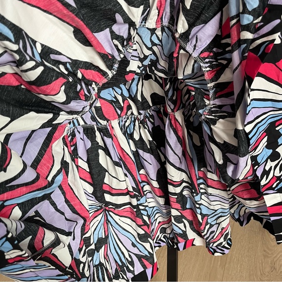 Anthropologie Maeve One-Shoulder Printed Midi Dress - Picture 10 of 11